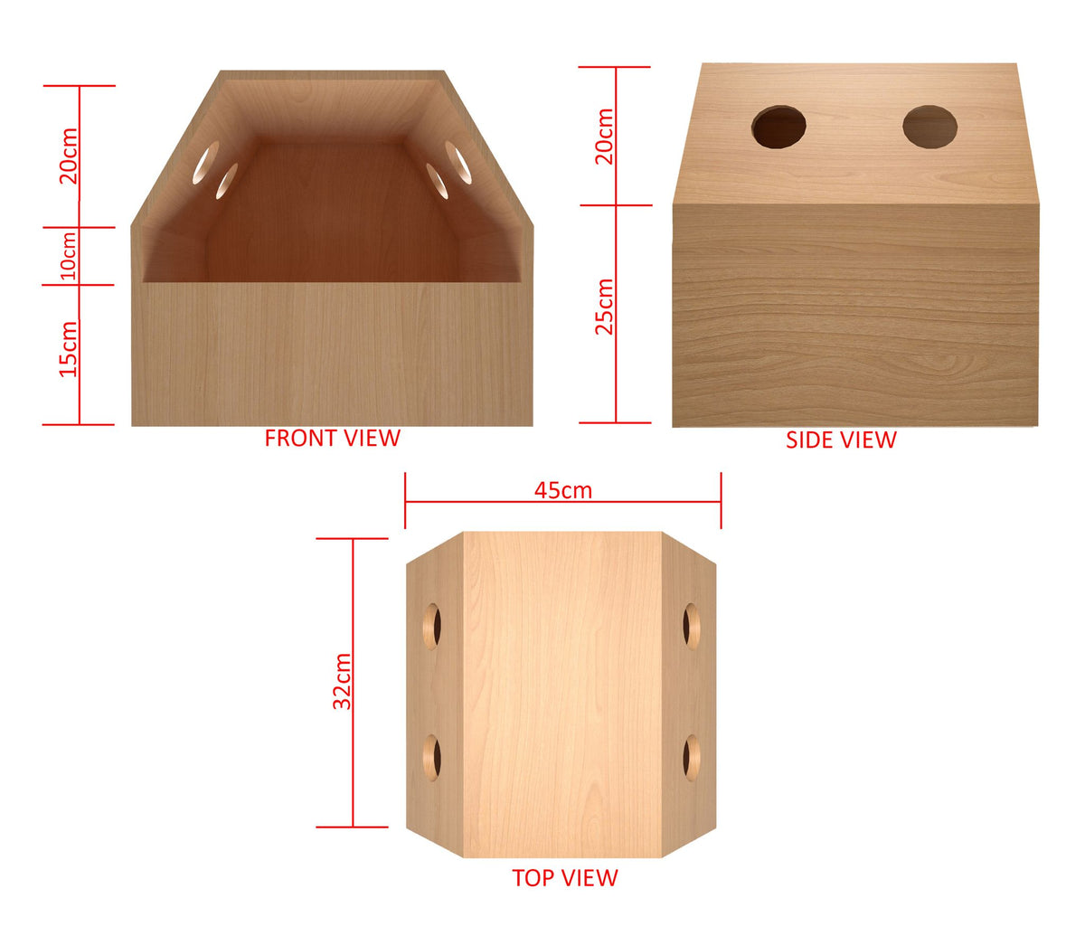 Litter Box Rabbit Hutch House PETSGANG