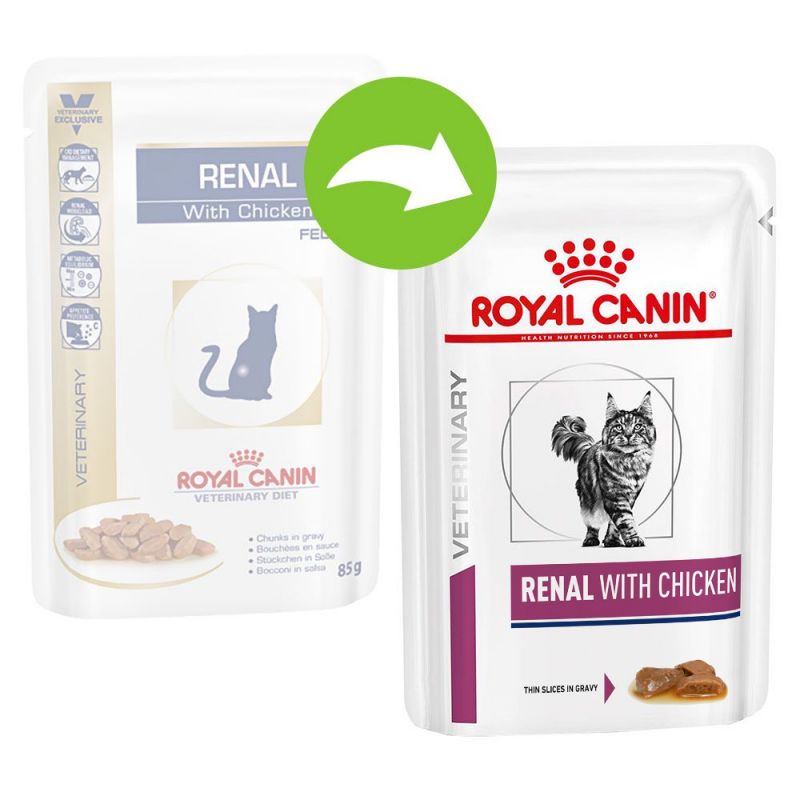 Royal Canin Veterinary Cat Renal with Chicken Cat Food PETSGANG