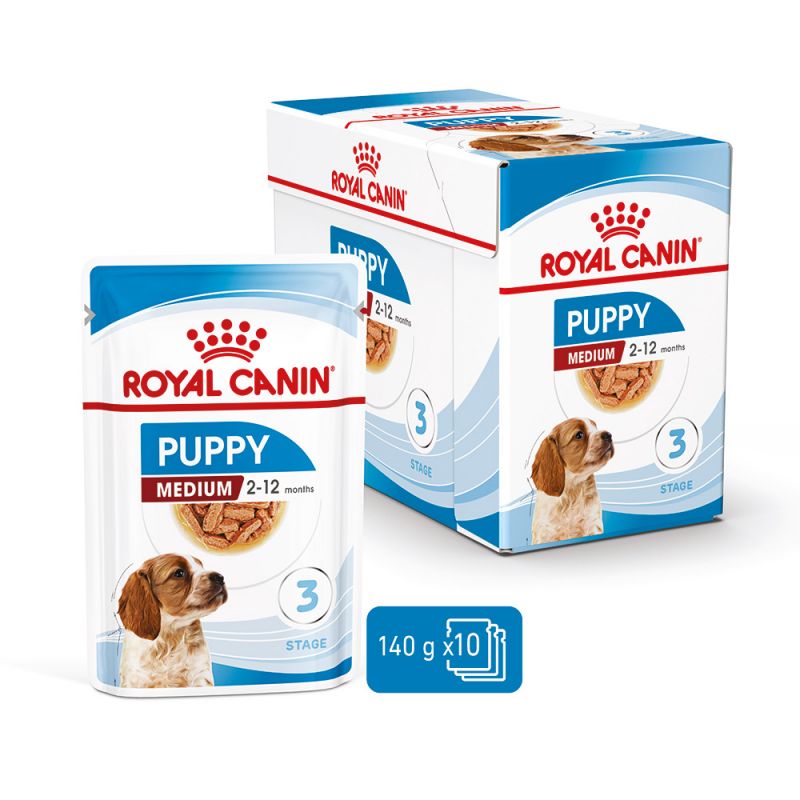 Royal canin dog food medium puppy sale