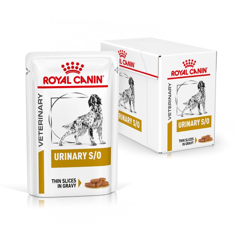 Royal Canin Veterinary Dog Urinary S O in Gravy Dog Food PETSGANG