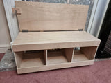 Chicken nest boxes - Triple 31" x 12" x 13" Coop Nest box Chickens / Hens back side can flip open