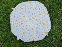 White/Colored Stars Double Hammock for Rats, Chinchilla, Hamster, Guinea Pigs Pet Hanging Swinging Double Layer Hammock Sleep Sugar Glider Inactive
