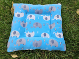 Blue Elephant Snuggle Bed pillow Bun Snuggle Bunny Bed Bunny Rabbit pillow for Rabbits, Guinea pigs and other small animals