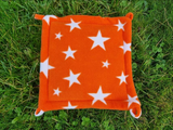 Blue/Orange Fox Reversible Double Sided Hammock for guinea pigs, chinchillas, squirrels, rats, hamsters and other small animals
