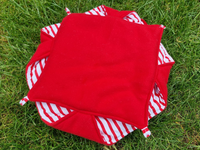 Candy Cane Double Hammock for Rats, Chinchilla, Hamster, Guinea Pigs Pet Hanging Swinging Double Layer Hammock Sleep Sugar Glider