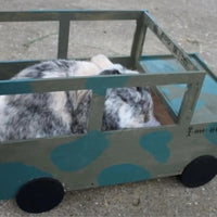 Jeep Rabbit Hutch House