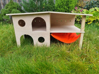 House Guinea Pig Hutch Hammock