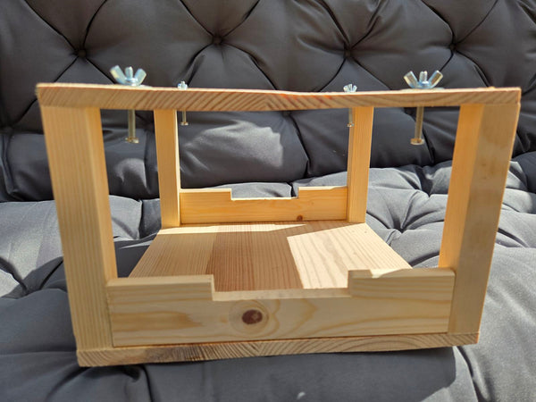 Cube Small Wood Chinchilla Cage