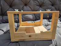 Cube Small Wood Chinchilla Cage
