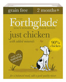 Forthglade Just Grain-Free Natural Wet Dog Food - Just Chicken Dog Food