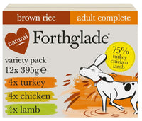 Forthglade Complete Meal Adult Dog - Brown Rice Mixed Pack Dog Food