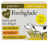 Forthglade Complete Meal Grain-Free Adult Dog – Poultry Case Dog Food
