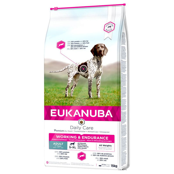 Eukanuba Daily Care Adult Working Endurance Dog Food PETSGANG