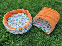 Cozy Snuggle Cup Bowl Rabbit Hutch Indoor Bed