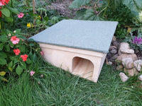 Predator Proof Hedgehog Hibernation Wildlife Shelter Habitat Nest Box - DESIGN #1