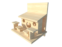 Squirrel Feeder House