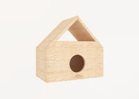 With Top View Bird Cage House