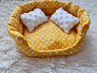 Cuddle Cup & Pillows Guinea Pig Hutch Indoor Bed
