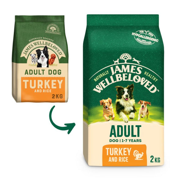 James Wellbeloved Adult - Turkey & Rice Dog Food