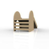 Small Slide Guinea Pig Hutch House