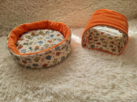 Snuggle Cup Bowl Guinea Pig Hutch Indoor Bed