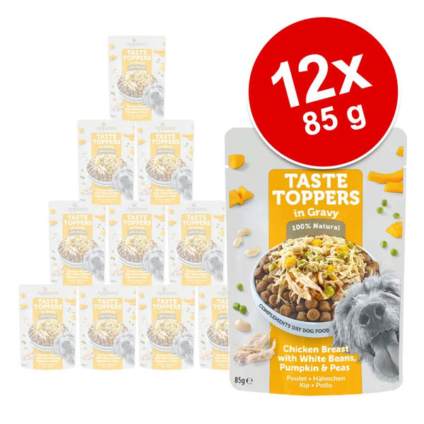 Applaws Taste Toppers in Gravy 12 x 85g Dog Food