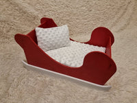 Santa Sleigh Guinea Pig Hutch Indoor Bed