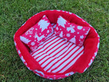 Cuddle Cup With Pad & Pillows Guinea Pig Hutch Indoor Bed