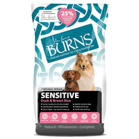 Burns Adult & Senior Sensitive - Duck & Brown Rice Dog Food