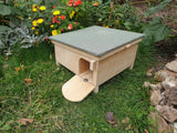 Predator Proof Hedgehog Hibernation Wildlife Shelter Habitat Nest Box - DESIGN #2