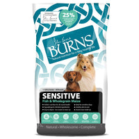 Burns Adult & Senior Sensitive - Fish & Wholegrain Maize Dog Food