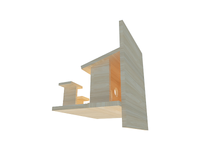 Squirrel Feeder House