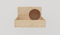 Kaninchenstall aus Holz, Nistkasten 