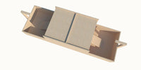 2 Tier House Tortoise Table