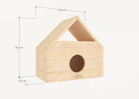 With Top View Bird Cage House