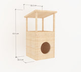 Air Vents Bird Cage House