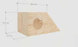 Wooden Steps Hamster Cage Tunnel
