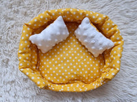 Cuddle Cup & Pillows Guinea Pig Hutch Indoor Bed