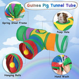 Guinea Pig Guinea Pig 3 Way Tunnels Hides Toys
