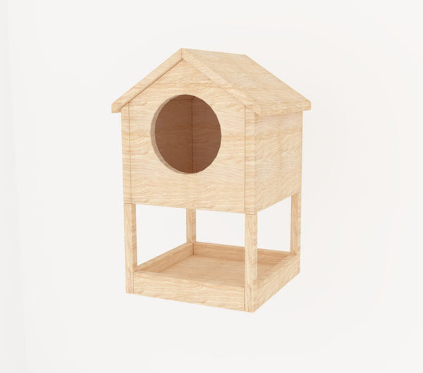 Wooden Bird Cage House
