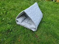 Tunnel With Pillows & Pad Guinea Pig Hutch Indoor Bed