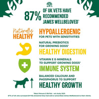 James Wellbeloved Puppy - Hundefutter mit Lamm und Reis