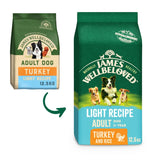James Wellbeloved Light - Nourriture pour chiens à la dinde et au riz