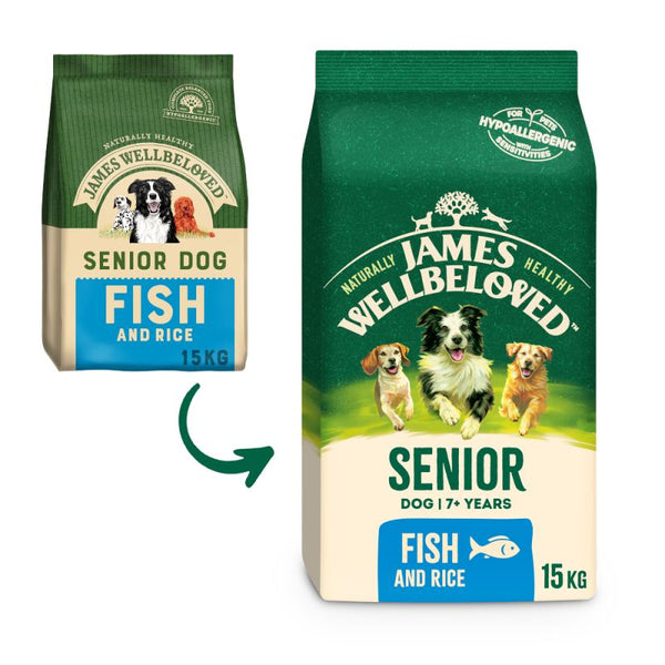 James Wellbeloved Senior - Fish & Rice Dog Food