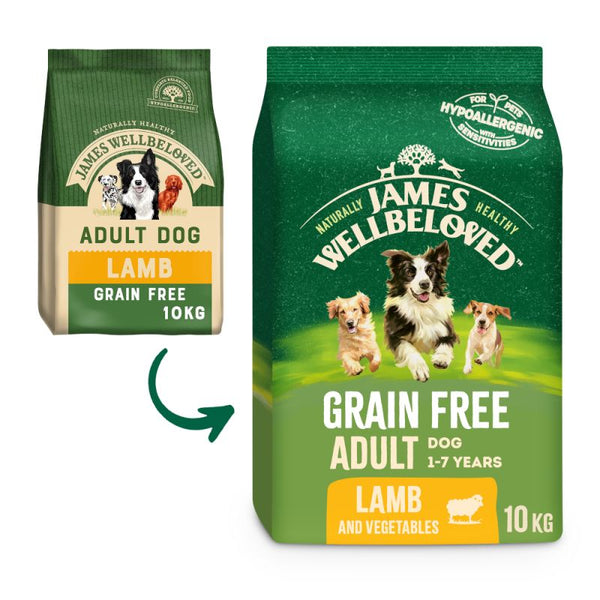 James Wellbeloved Adult Grain-Free - Lamb & Vegetables Dog Food