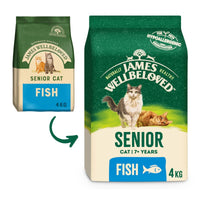 James Wellbeloved Senior 7+ Cat - Fish Cat Food