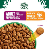 James Wellbeloved Adult Superfoods - Truthahn mit Grünkohl und Quinoa Hundefutter
