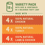 James Wellbeloved Adult Cans - Turkey, Lamb & Chicken in Loaf Dog Food