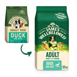 James Wellbeloved Adult - Duck & Rice Dog Food