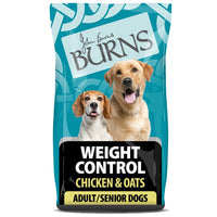 Burns Adult & Senior Weight Control+ - Chicken & Oats Dog Food